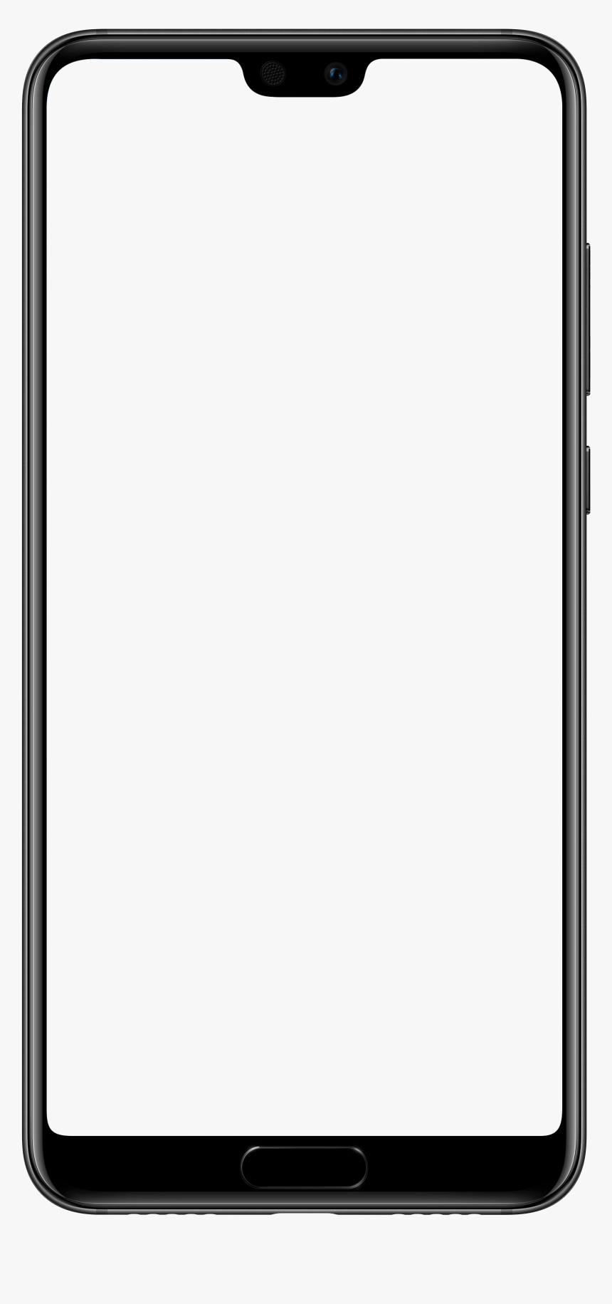 Huawei P20 Mockup Clip Arts - Huawei Phone Mockup Png, Transparent Png, Free Download