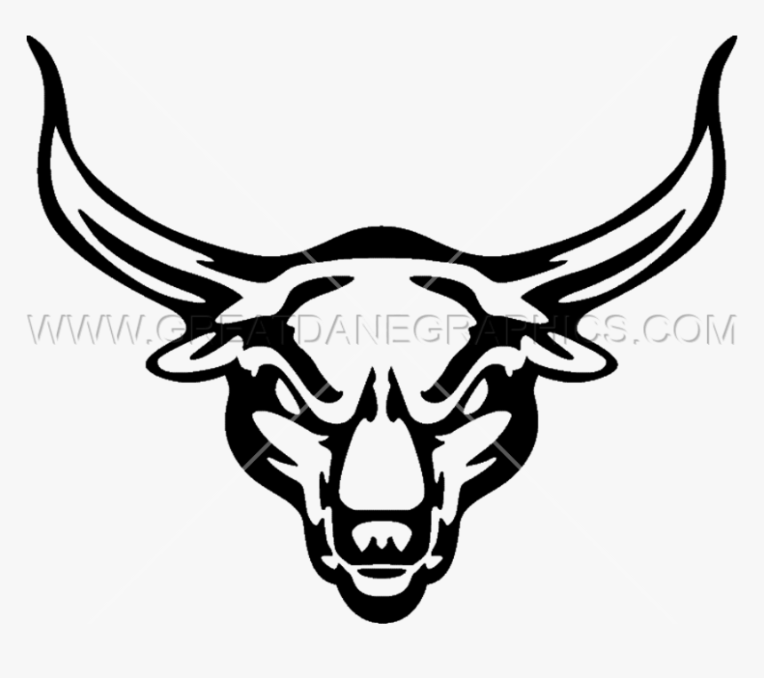 Collection Of Free Drawing Skull Download On Bull- - Bull Head Png, Transparent Png, Free Download