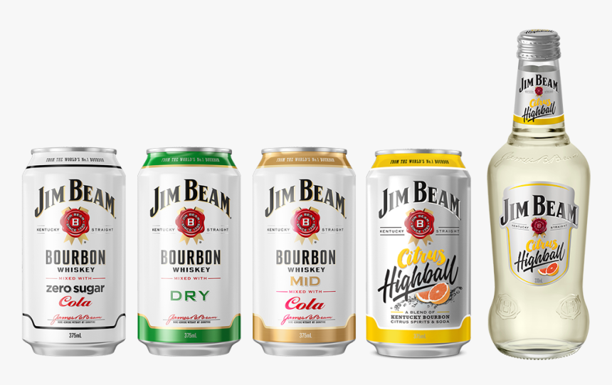 Jim Beam Can Drinks, HD Png Download, Free Download