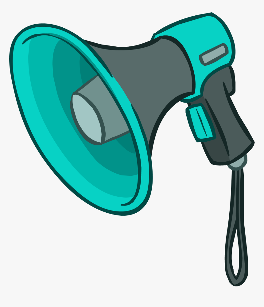 Bullhorn Club Penguin Wiki - Megáfono Png, Transparent Png, Free Download