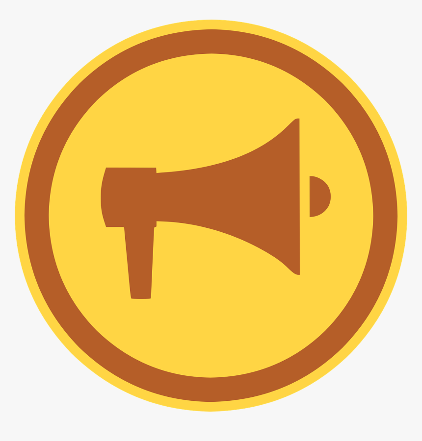 Megaphone, Bullhorn, Icon, Broadcast, Loud, Loudspeaker - Megaphone, HD Png Download, Free Download