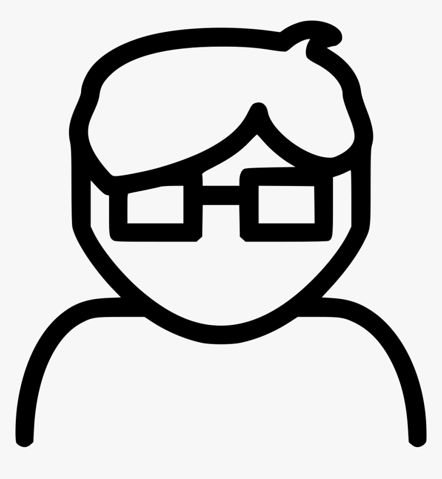 Geek - Computer Nerd Icon, HD Png Download, Free Download