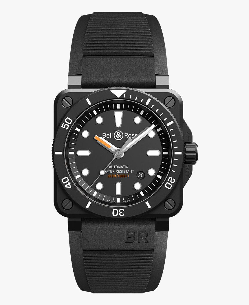 Br 03 92 Diver Black Matte, HD Png Download, Free Download