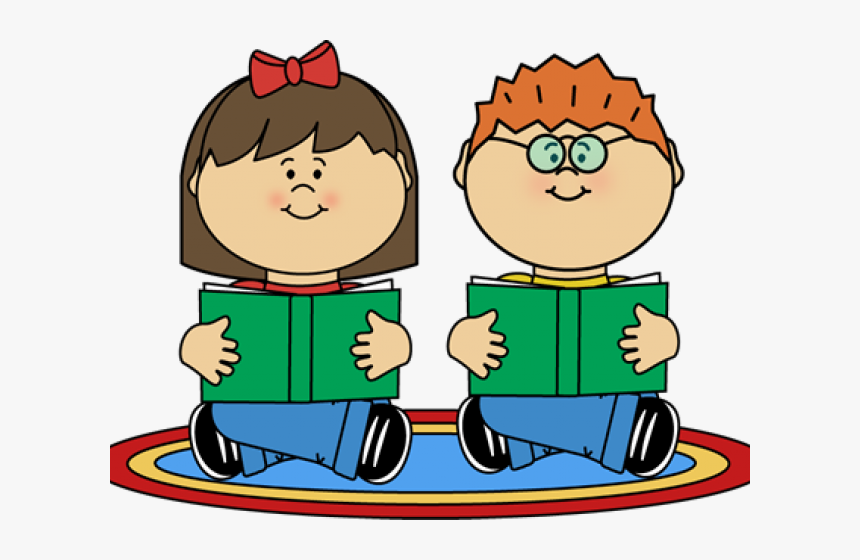 Buddy Reading Cliparts - Reading Center Clipart, HD Png Download, Free Download