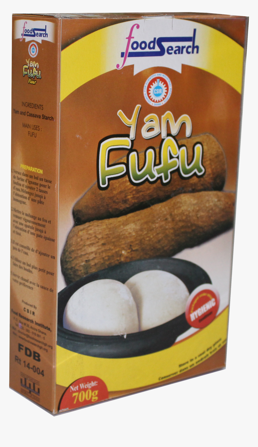 Yam-fufu - Plantain Fufu Flour, HD Png Download, Free Download