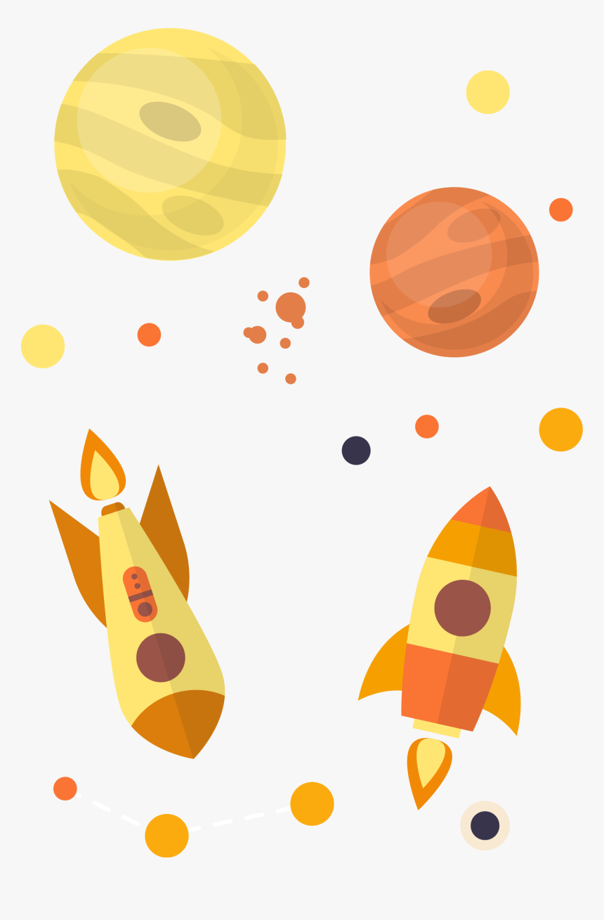 Outer Space Planet Rocket Euclidean Vector - Illustration Planets Vector Png, Transparent Png, Free Download
