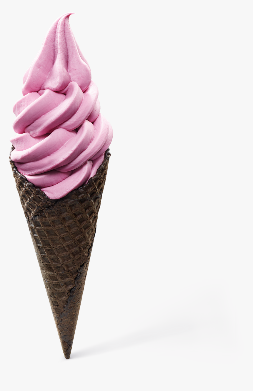 Purple Sweet Potato Waffle Cone Data - Yam Cone Ice Cream, HD Png Download, Free Download