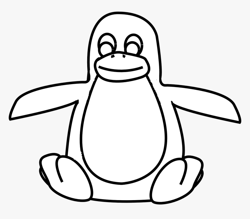 Sketsa Gambar Hewan Pinguin, HD Png Download, Free Download