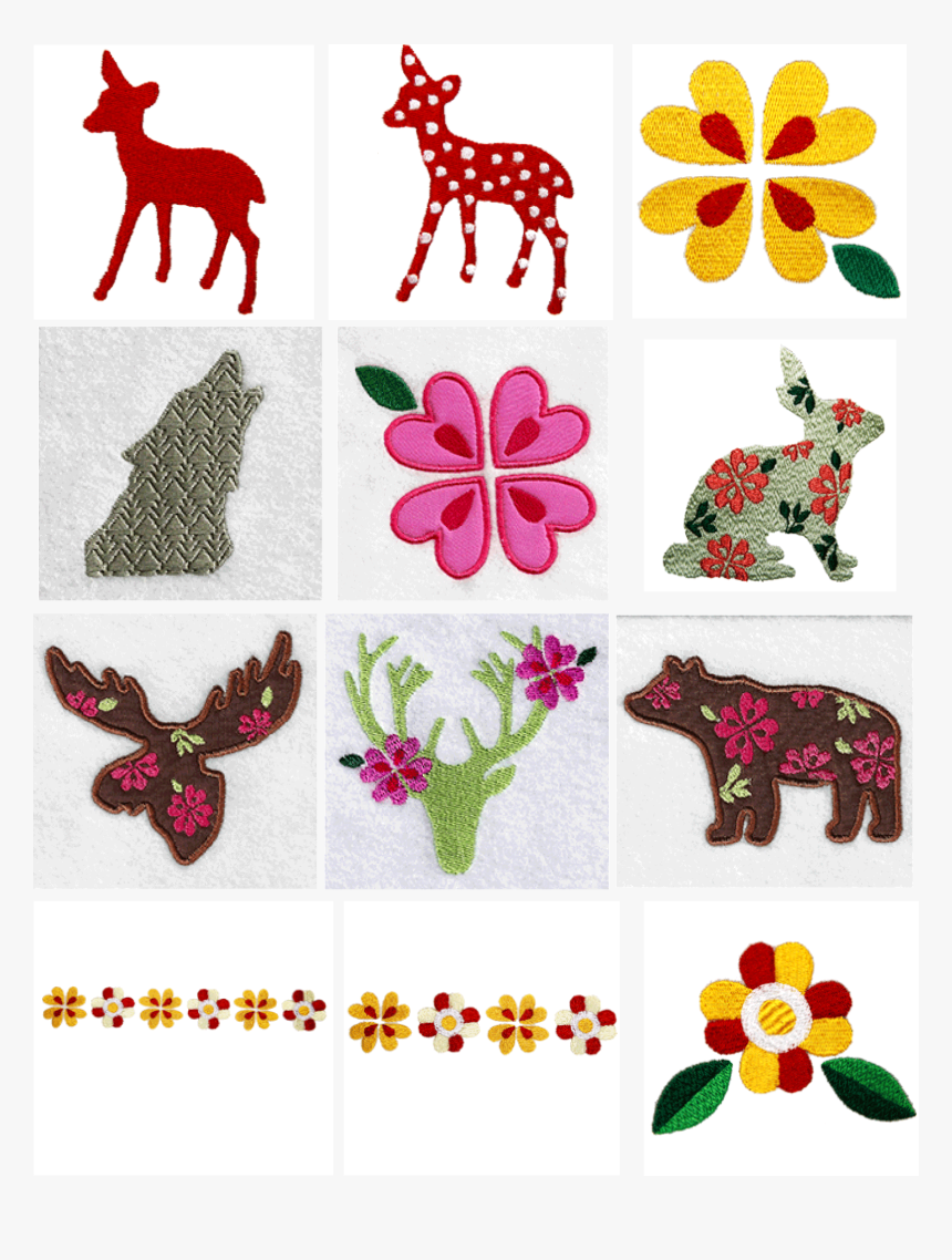 Animal Embroidery Designs, HD Png Download, Free Download