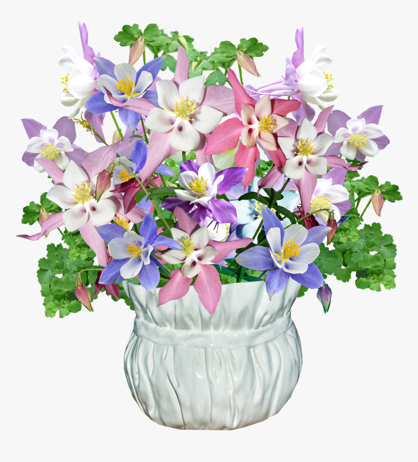 Flowers Vase Spring Free Photo - Vase De Fleur Printemps, HD Png Download, Free Download