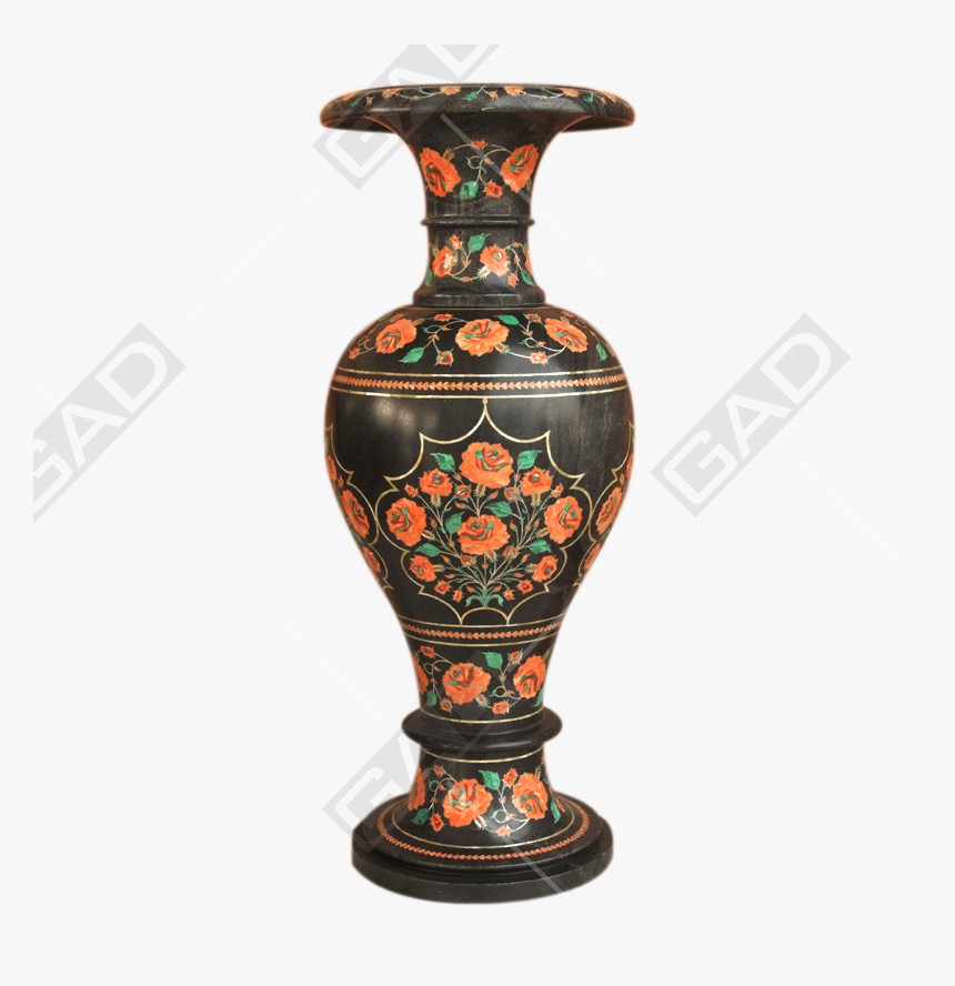 Kashmir Marble Flower Vase - Porcelain, HD Png Download, Free Download