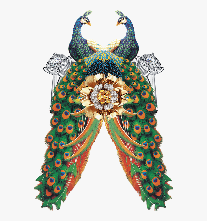 Peacock Design Png, Transparent Png, Free Download