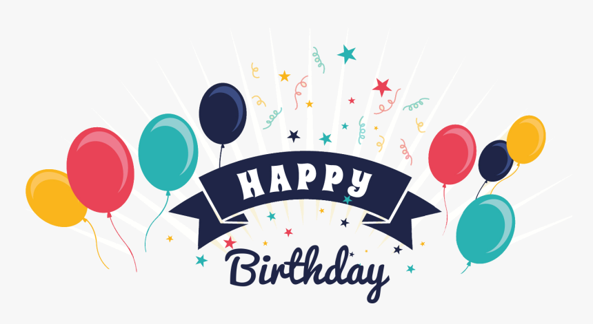 Happy Birthday Png Vector, Transparent Png, Free Download