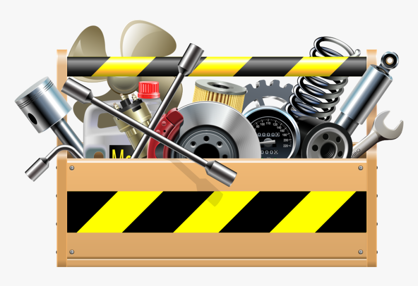 And Computer Car Parts Euclidean Vector File Clipart - Clipart Car Mechanic Tools, HD Png Download, Free Download