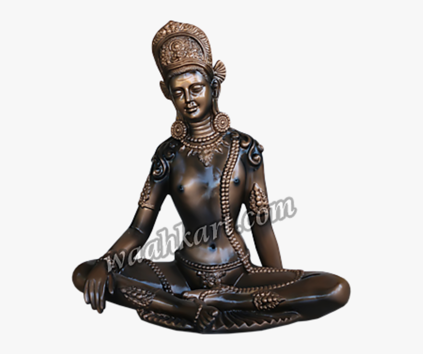 Lord Tara Devi Fiber Statue - Statue, HD Png Download, Free Download