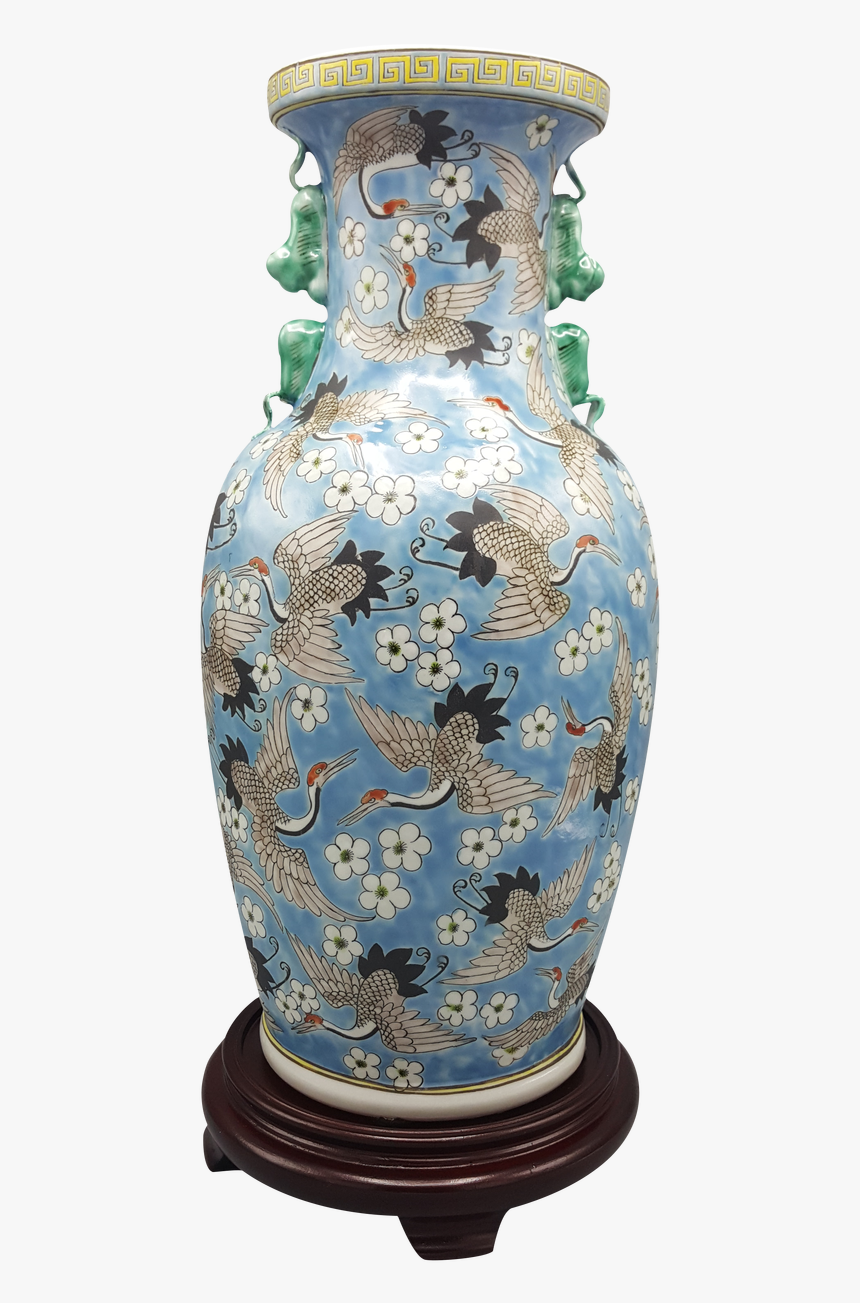 Chinese Vase With Flowers, HD Png Download, Free Download