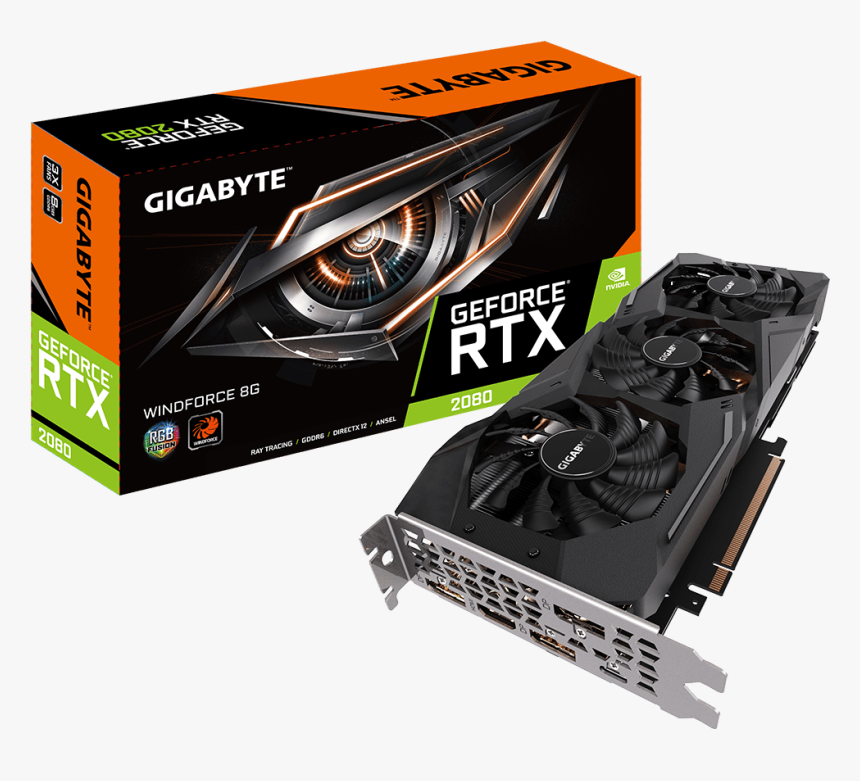 Store Orlando Parts Computer - Gigabyte Rtx 2070 Windforce Oc, HD Png Download, Free Download