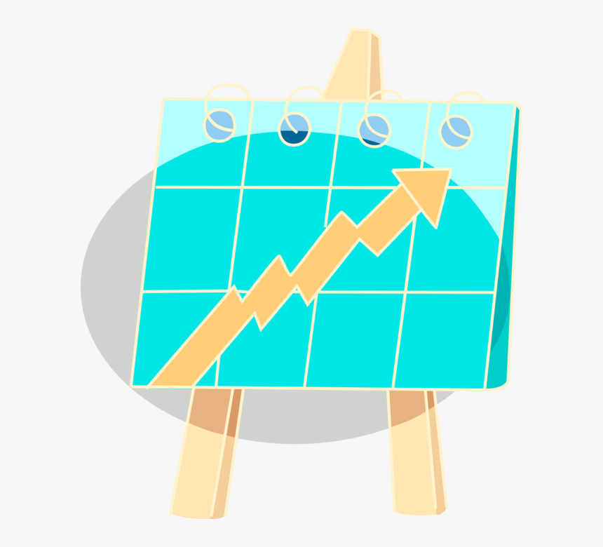 Vector Illustration Of Infographic Sales Growth Chart - Olivos Rugby Club, HD Png Download, Free Download