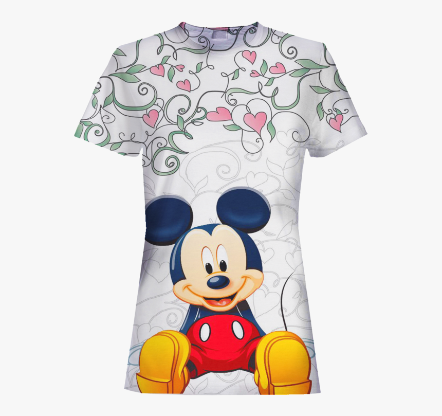 Anime Mickey Mouse 3d T-shirt - Disney Mickey Mouse Hd, HD Png Download, Free Download