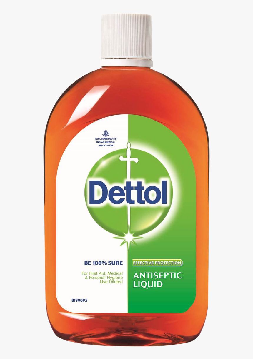 डेटॉल एंटीसेप्टिक लिक्विड - Dettol Liquid, HD Png Download, Free Download