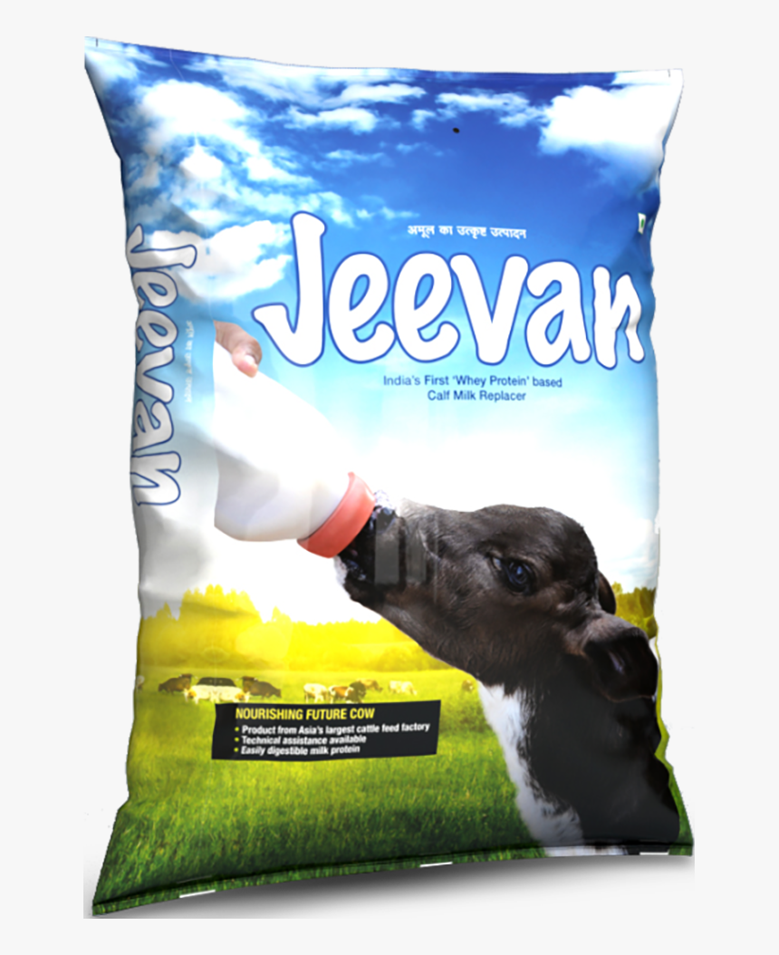 Amul Cattle Feed - Amul Jeevan Milk Replacer, HD Png Download, Free Download