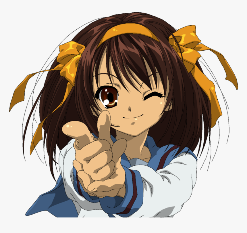 Haruhi Suzumiya Png, Transparent Png, Free Download