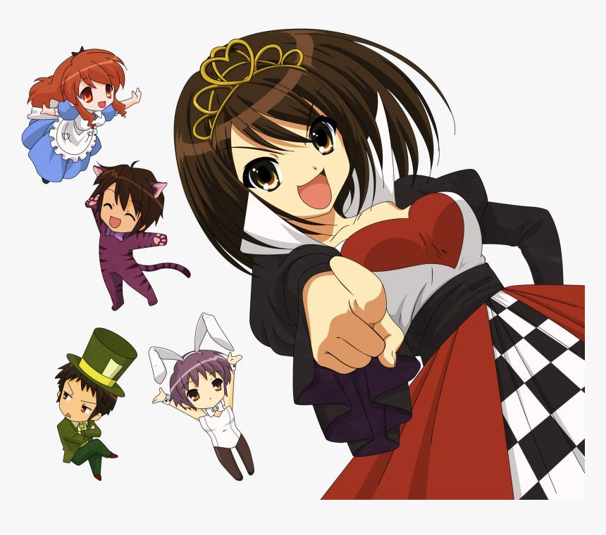 Haruhi Suzumiya Png, Transparent Png, Free Download