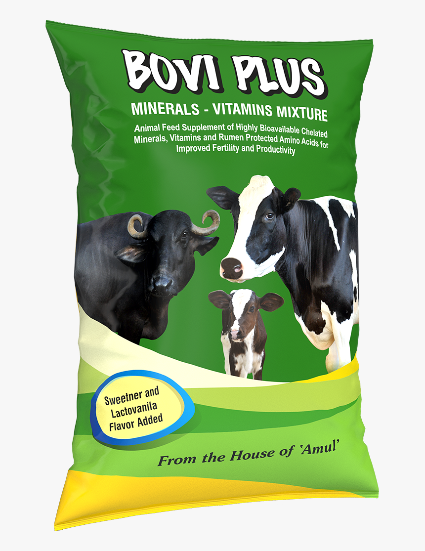 Amul Cattle Feed - Bovi Plus, HD Png Download, Free Download