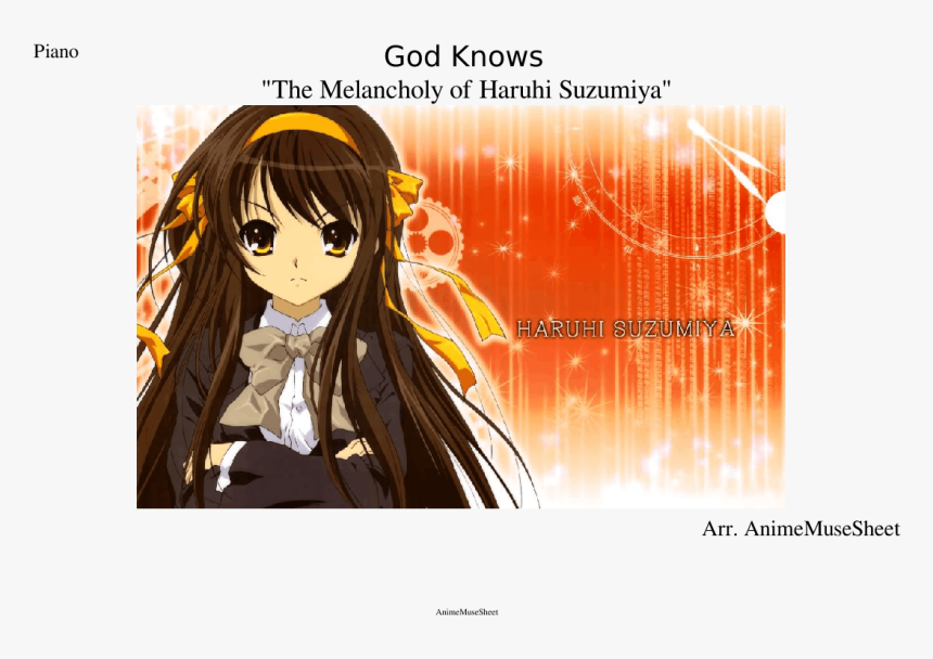 Anime Girl Wearing Bandana, HD Png Download, Free Download