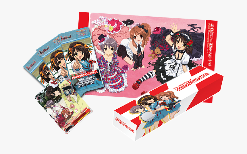 Weiss Schwarz Melancholy Of Haruhi Suzumiya Meister - صور انمي سوزوميا هاروهي, HD Png Download, Free Download