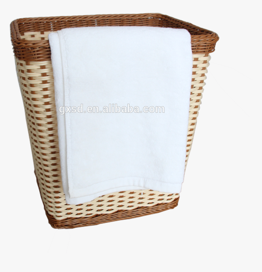 Wholesales Handicraft Laundry Basket Plastic Pe Rattan01 - Wicker, HD Png Download, Free Download