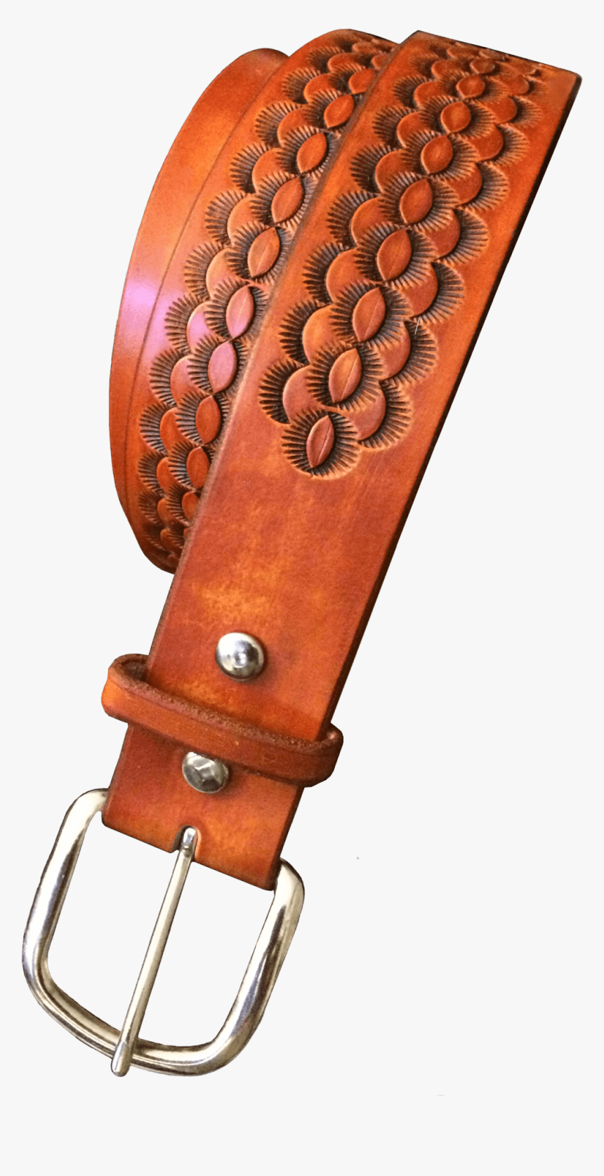 Arizona Hand Tooled Belt - Belt, HD Png Download, Free Download