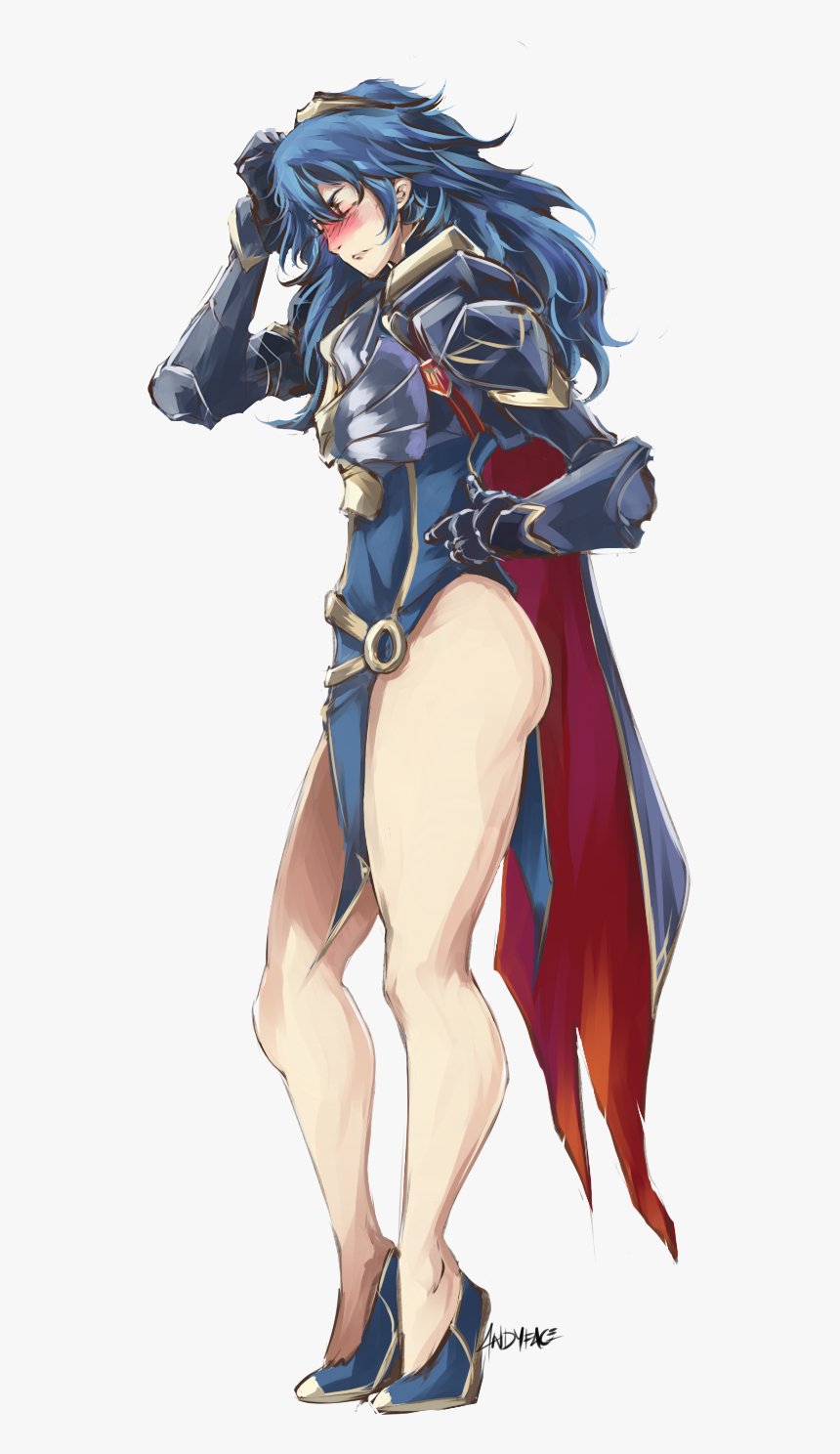 Hot Lucina Fan Art, HD Png Download, Free Download