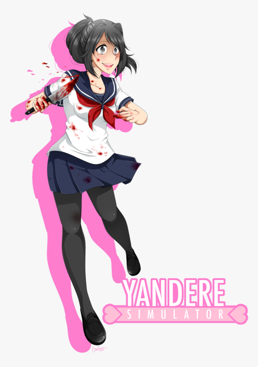 Transparent Yandere Simulator Png - Yandere Simulator Art Png, Png Download, Free Download