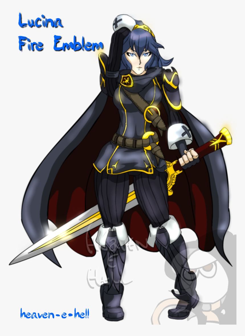 Lucina Fire Emblem Awakening - Cartoon, HD Png Download, Free Download