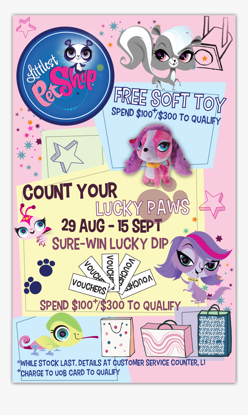 Lift Sticker V - Littlest Pet Shop, HD Png Download, Free Download