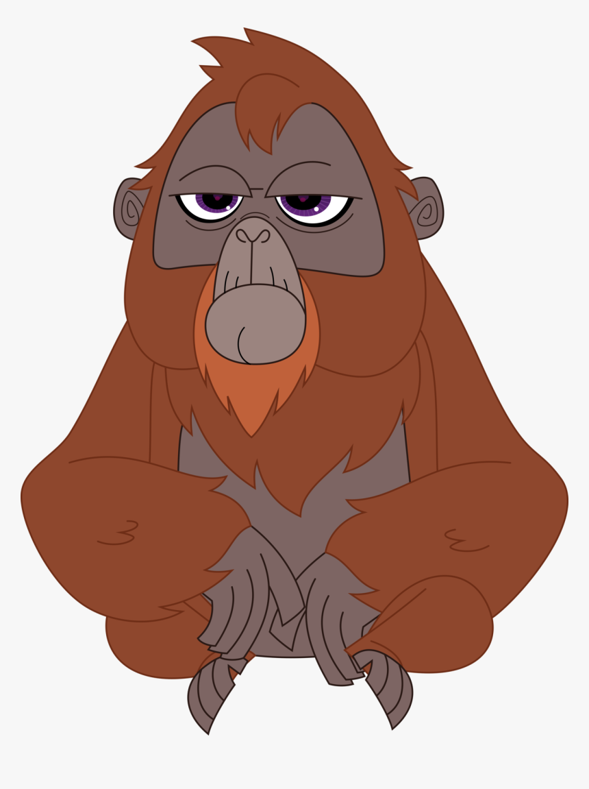 Littlest Pet Shop Old Bananas , Png Download - Orang Utan Cartoon Png, Transparent Png, Free Download