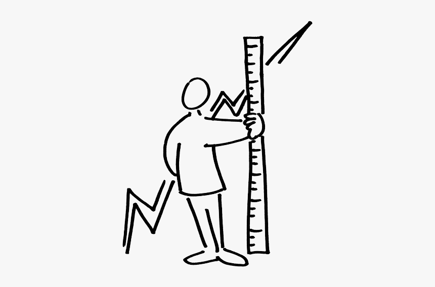 Measure And Improve - Line Art, HD Png Download, Free Download