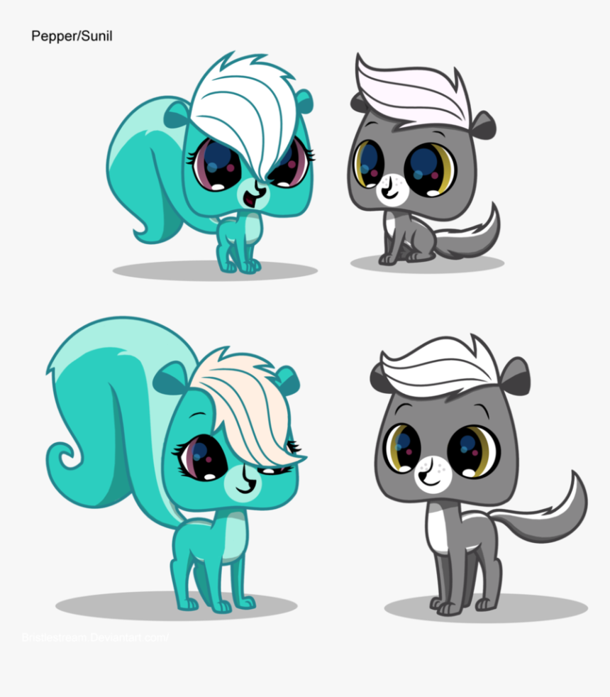 Lps- Sunil/pepper Kits - Littlest Pet Shop Mitzi And Pepper, HD Png Download, Free Download