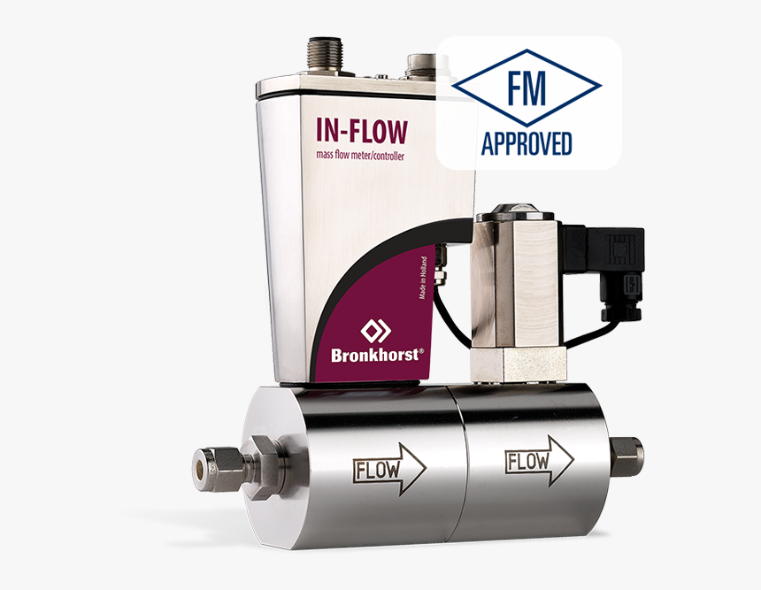 In-flow Us Fm Certified - Bronkhorst Flow Meter, HD Png Download, Free Download