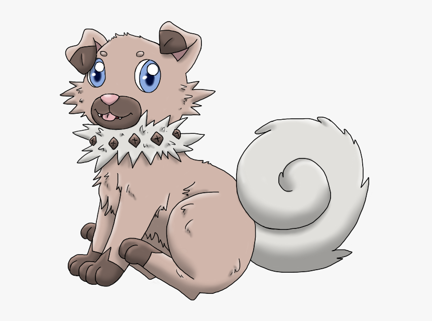 Rockruff - Cartoon, HD Png Download, Free Download