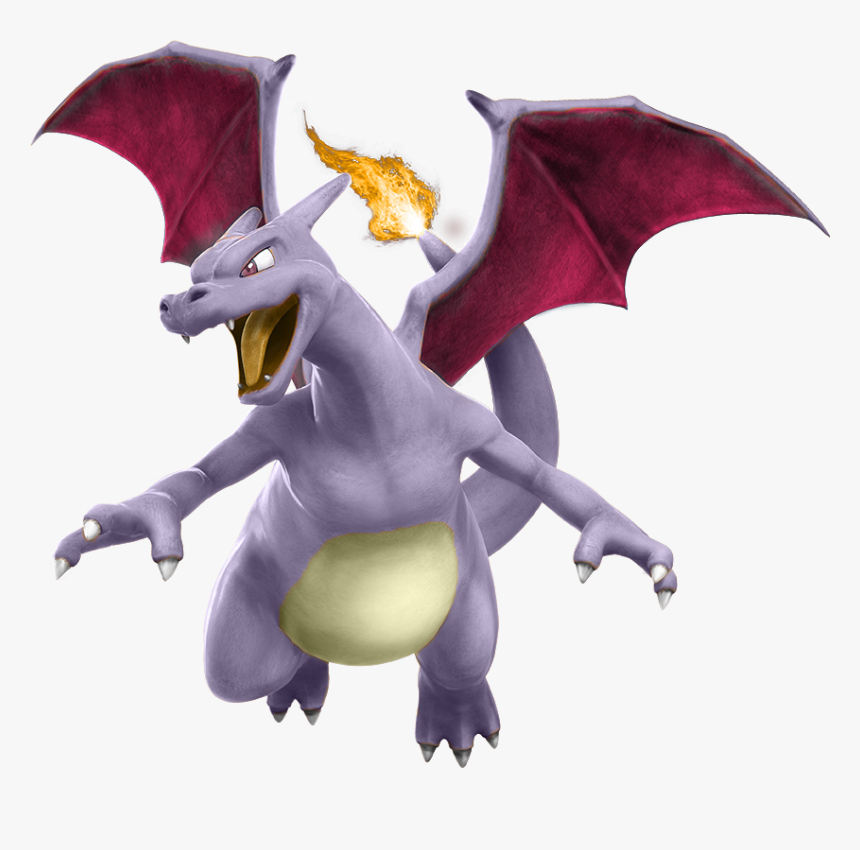 Pokemon Charizard Negro 3d, HD Png Download, Free Download