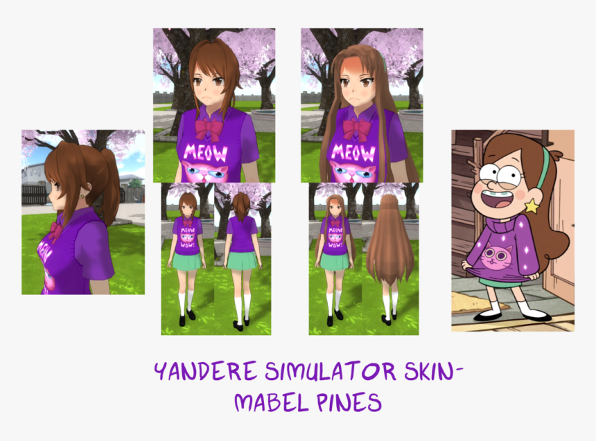 Gravity Falls Yandere Simulator, HD Png Download, Free Download