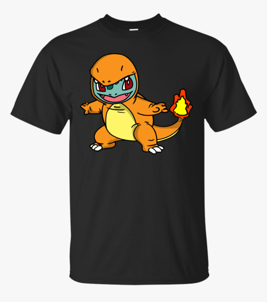 Bulbasaur Wear As Charmander T Shirt"
 Class="lazyload - T-shirt, HD Png Download, Free Download