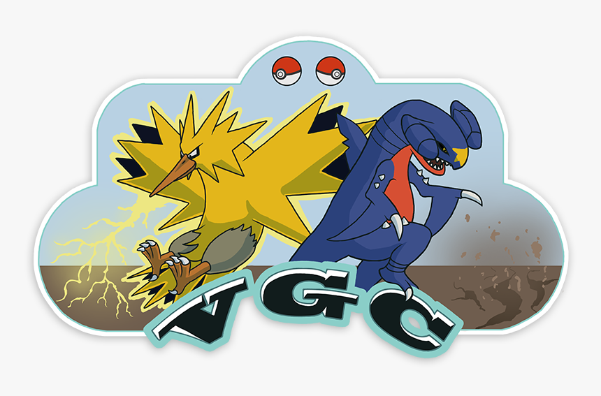 Zapdos And Garchomp In Vgc - Garchomp Zapdos, HD Png Download, Free Download