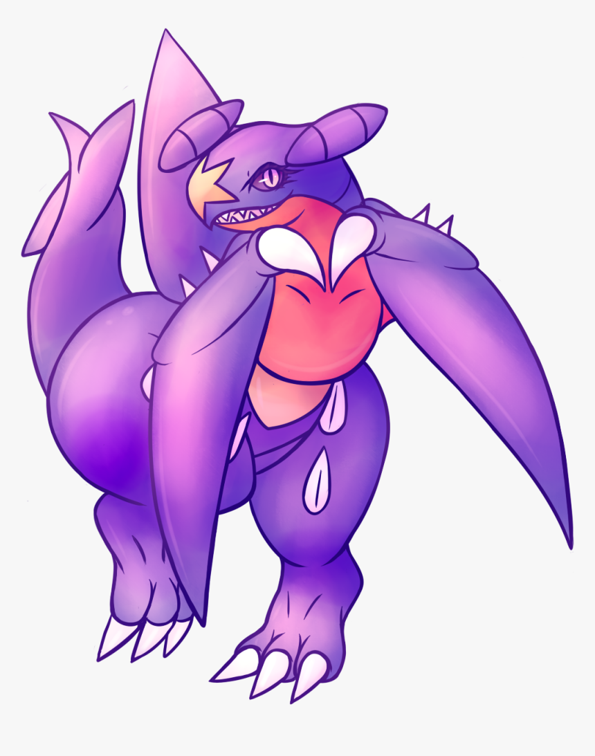 Café Saphone Series - Female Pokemon Garchomp Fanart, HD Png Download, Free Download