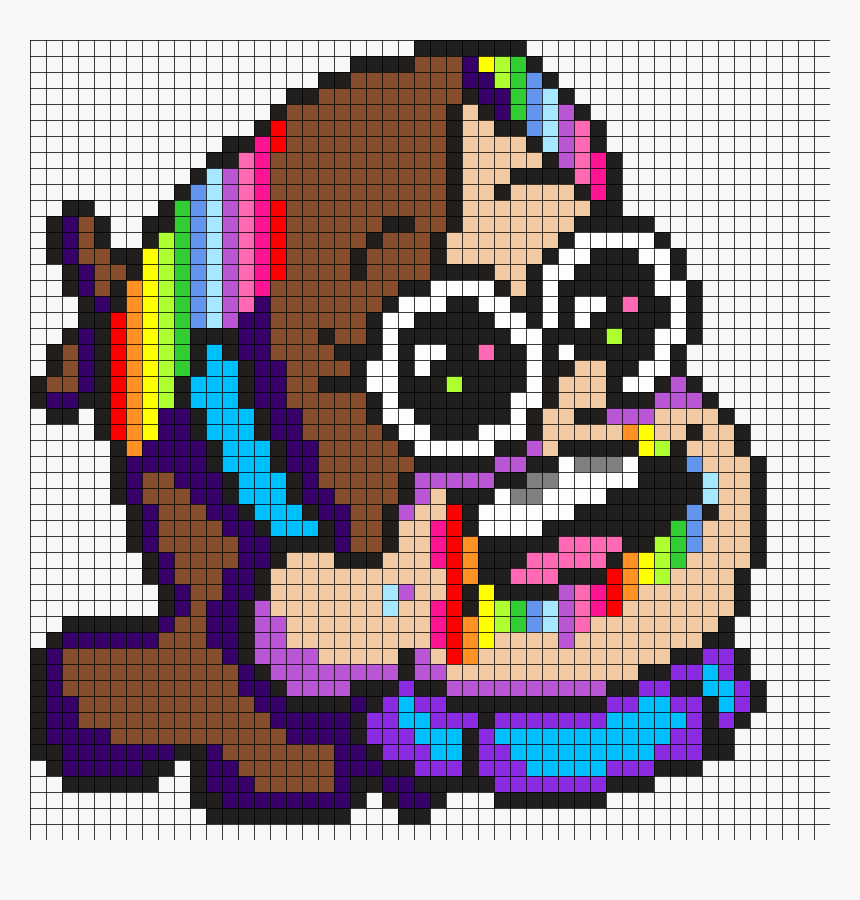 Mabel Pines On Smile Dip Perler Bead Pattern / Bead - Pixel Art Graphing Paper, HD Png Download, Free Download