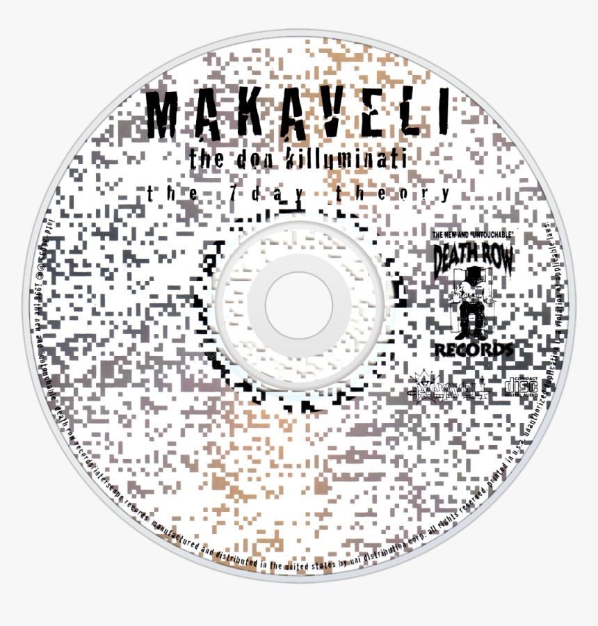 Makaveli The Don Killuminati The 7 Day Theory Cd, HD Png Download, Free Download