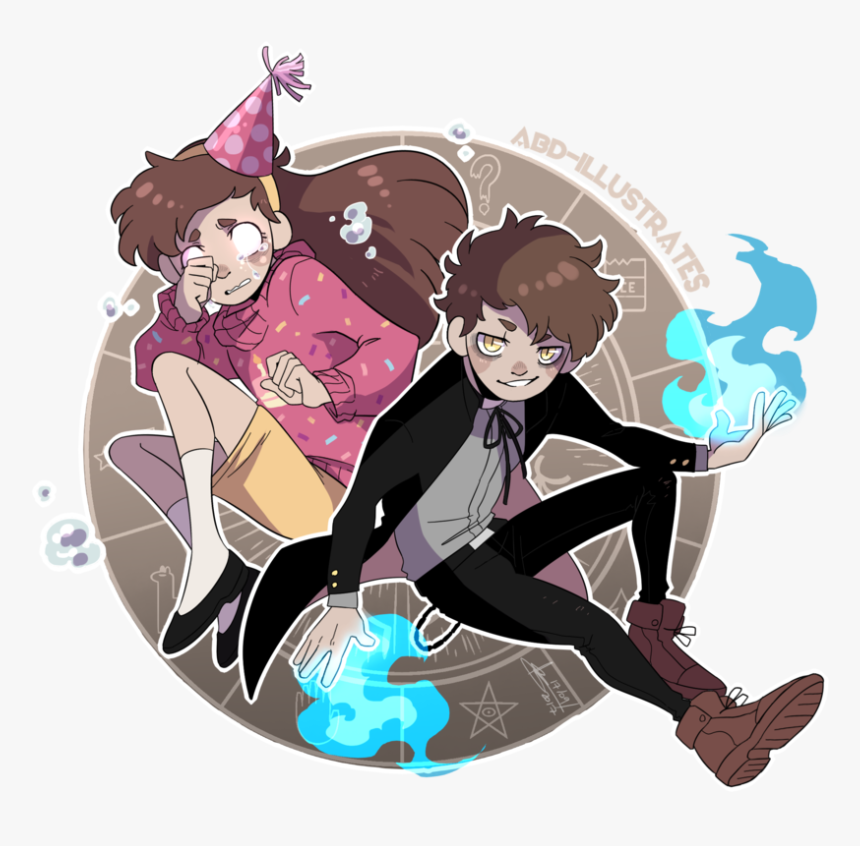 Bill Cipher,gf Персонажи,gravity Falls,фэндомы,dipper - Bad End Friends Mabel, HD Png Download, Free Download