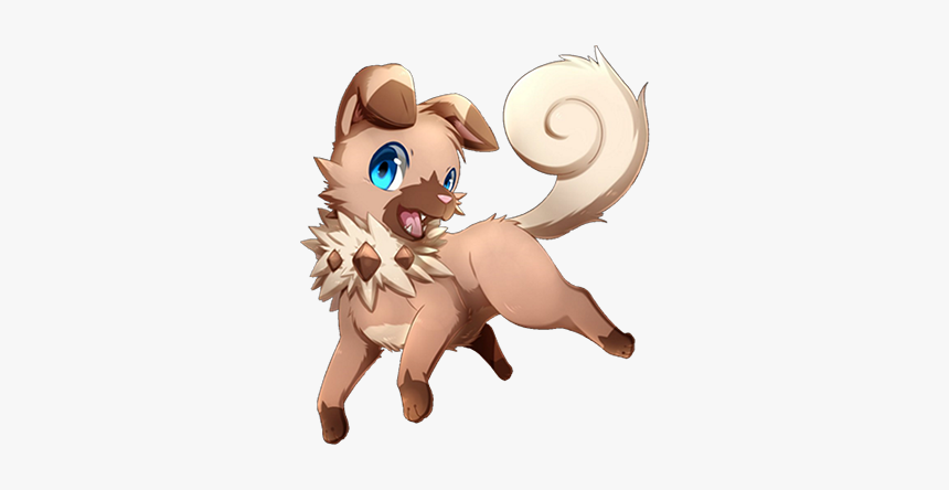 #rockruff - Imagens Do Pokemon Rockruff, HD Png Download, Free Download